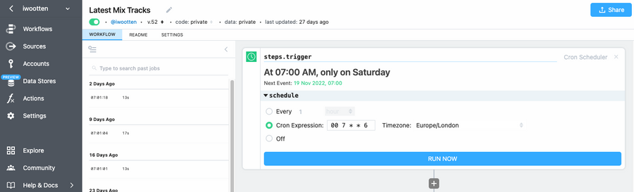 Steps in a Pipedream Workflow