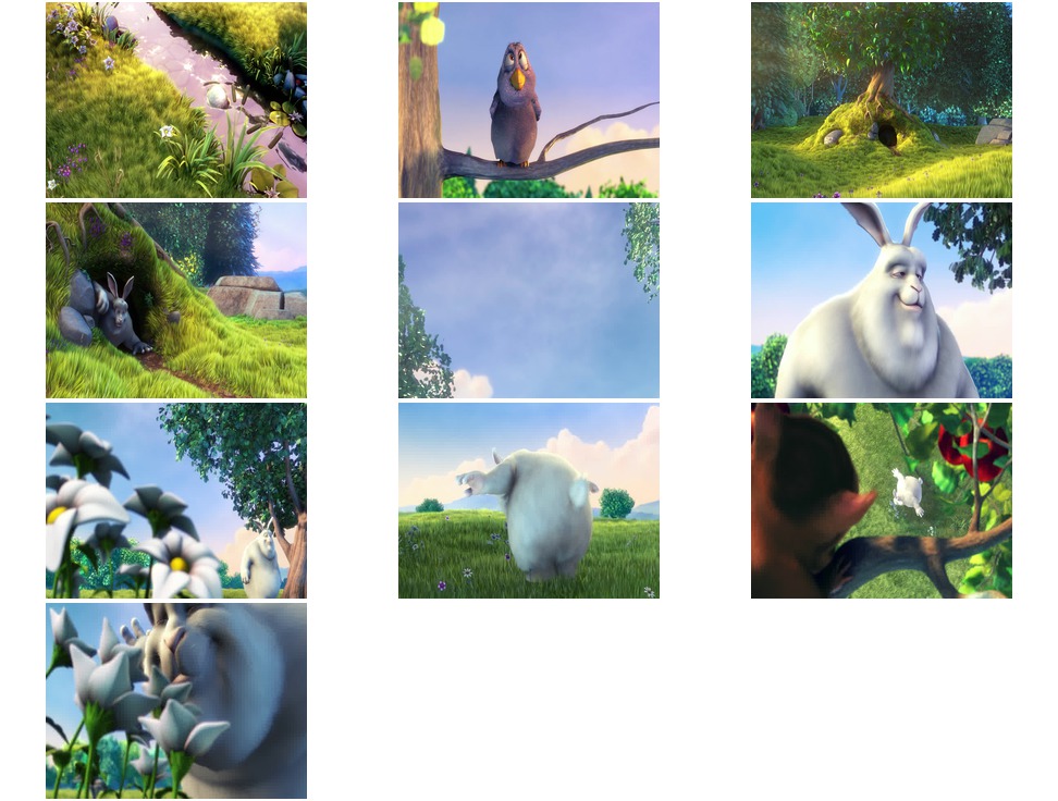 Sample ffmpeg scene changes